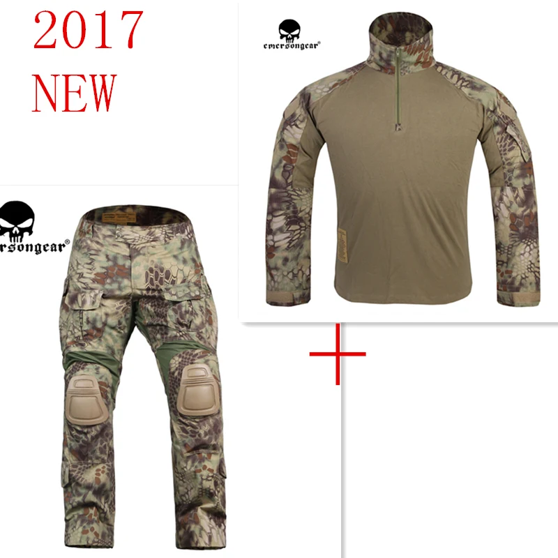Рубашка и штаны Мандраг Эмерсон bdu G3 Униформа с наколенниками костюмы для