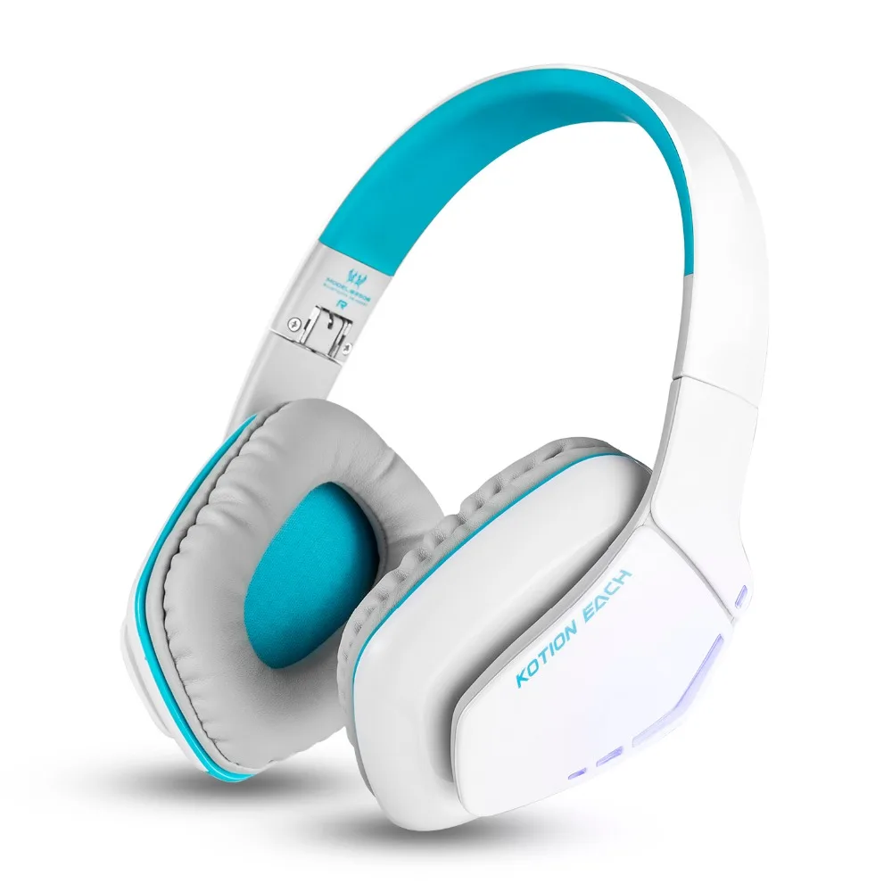 KOTION EACH B3506 шумоизоляция Bluetooth 4,1 Стерео Игровые наушники складные беспроводные музыкальные наушники с микрофоном 3,5 мм для телефона