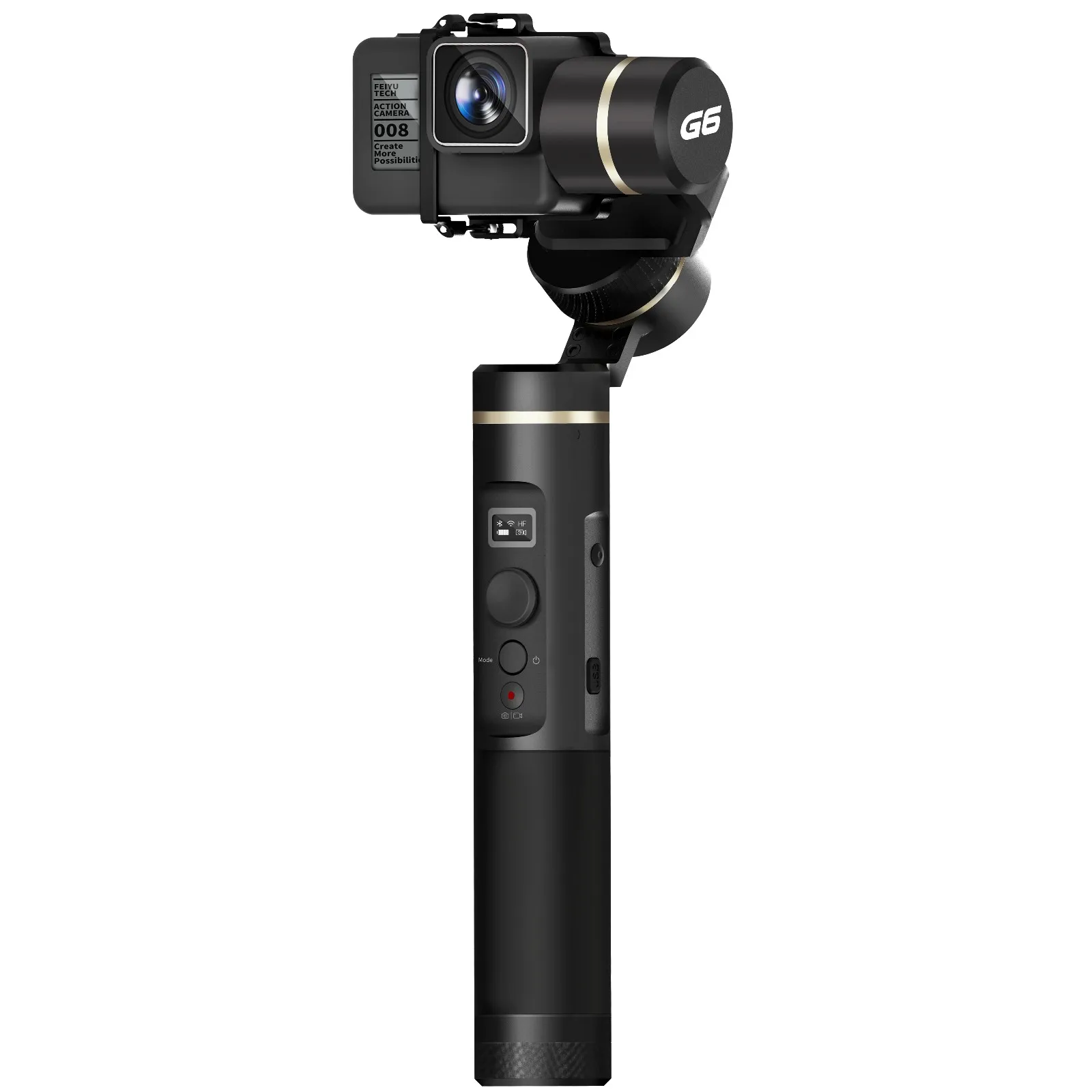 FeiyuTech Feiyu G6 Gimbal Wifi + синий зуб OLED экран угол высоты для Gopro Hero 7 6 5 4 Session Sony RX0 Yi Cam