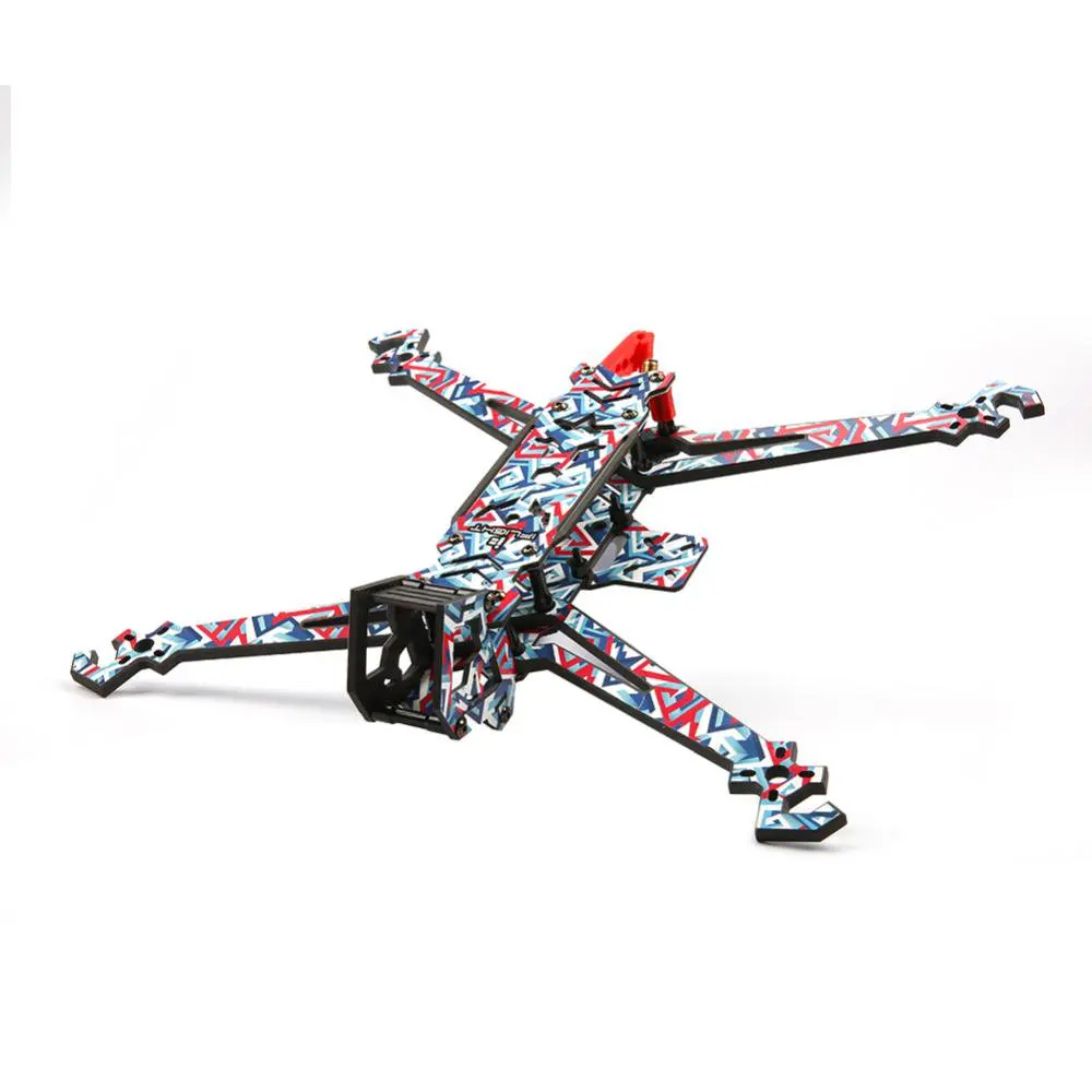 Flight HL7 V2 296 мм 7 дюймов большой диапазон FPV Рамка комплект с 5 arm совместимый gemfan 7042