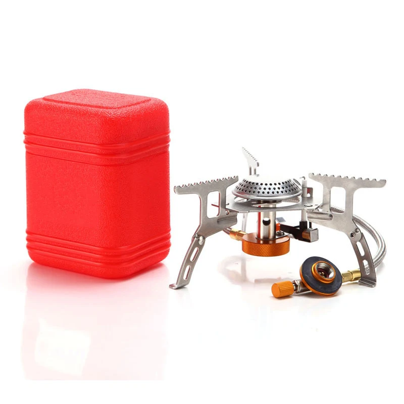 

Портативная Складная газовая плита, оборудование для кемпинга, пешего туризма, пикника, 3000 Вт, воспламенитель для кемпинга, складной походн...