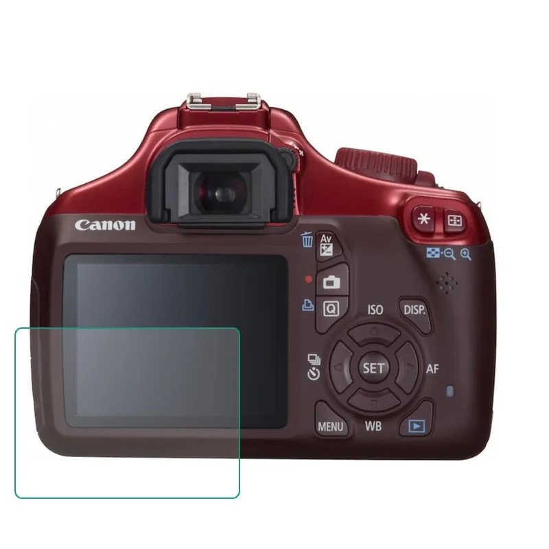 Защитная пленка из закаленного стекла для Canon EOS 1100D Kiss X50 Rebel T3 | Электроника