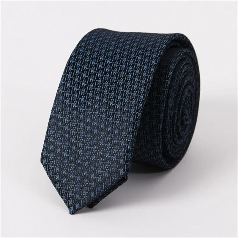 Мужские деловые Узкие галстуки британский жаккардовый формальный галстук