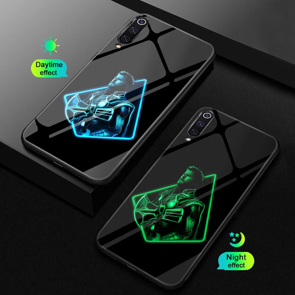 WM03781 Ciciber для Xiaomi mi 9 8 A2 6X9 T mi X 2 2S PocoPhone F1 стеклянные чехлы для телефонов Red mi Note 7 8 6 Pro Plus чехол Marvel Deadpool - Цвет: WM03781