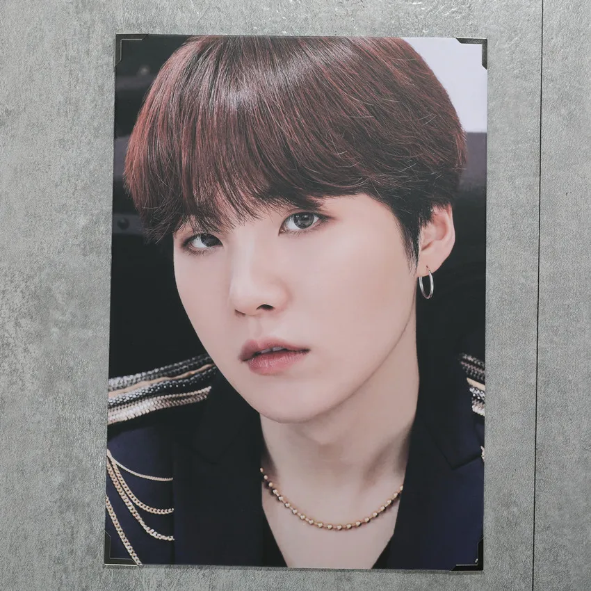 Kpop Bangtan Album SUGA Official Same Paragraph Japan Field Photo Frame Picture Album Photo Frame Periphery JUNG KOOK V RM
