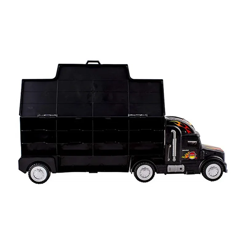 

18 in 1 Child Toy Car Truck Set Diecasts and Toy Vehicles Educational 1:26 Transport Cars Carrier Toy For Children Boys