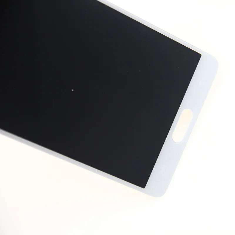 One By OneTest для samsung Galaxy Note 4 N910 N910A N910F Note4 LCDS дисплей с сенсорным экраном дигитайзер в сборе - Цвет: Белый
