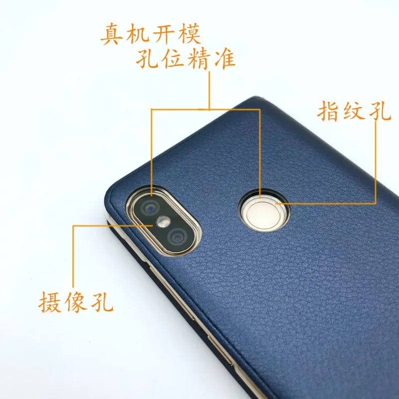 Флип-чехол с полным окошком обзора для Xiaomi Redmi Note 5 Pro, чехол, чехол, деловая кожаная сумка для телефона для Xiaomi Redmi 5 5 Plus Note 5A