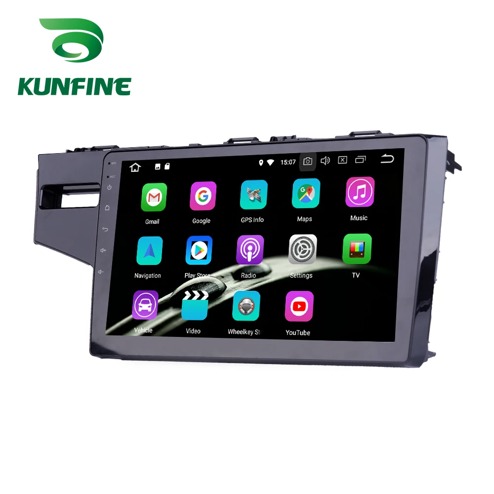 Android 9 0 Ram 4G Rom 64G PX6 Cortex A72 автомобильный DVD GPS мультимедийный плеер стерео для Honda FIT