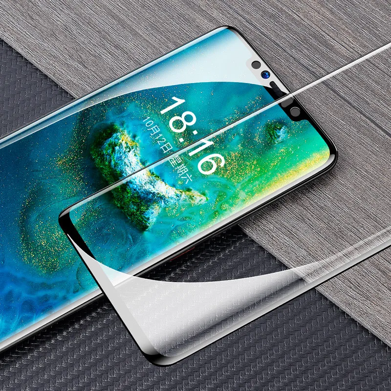 H & A 6D закаленное стекло с закругленными краями для huawei mate 20 Pro Защита экрана