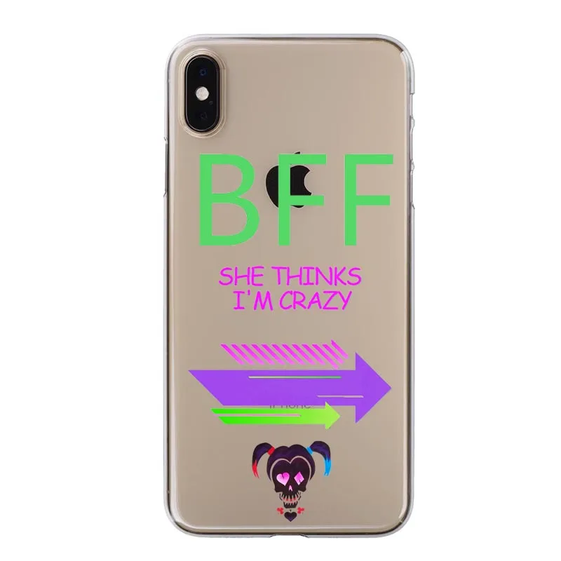 Forever best friend BFF Силиконовые чехлы из ТПУ для iPhone X 5 5S SE 6 6S Plus 7 8 XS XR MAX | Мобильные