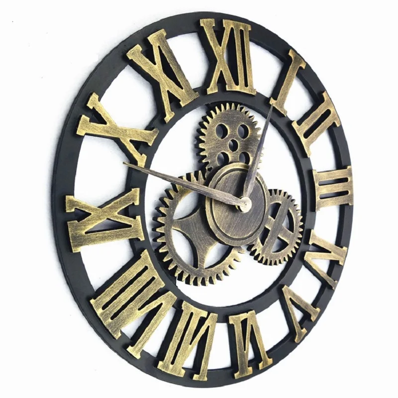Большие настенные часы деревянные цифровые для женщин Relogio parede Orologio da parete decoratio |