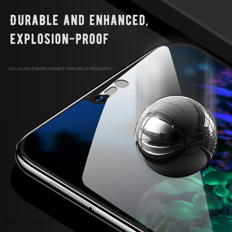 Закаленное стекло экрана для Huawei P30 Pro P20 Lite Honor 10 8 9 8X 8C защитное полное