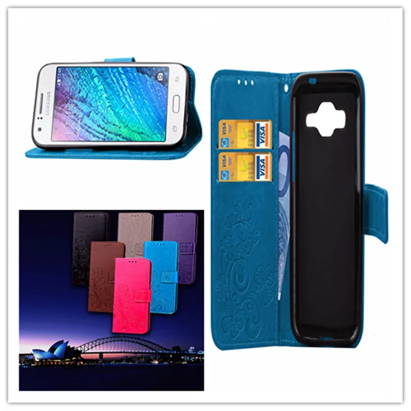 Новинка роскошный кожаный чехол-кошелек с 3D держателем для карт магнитной