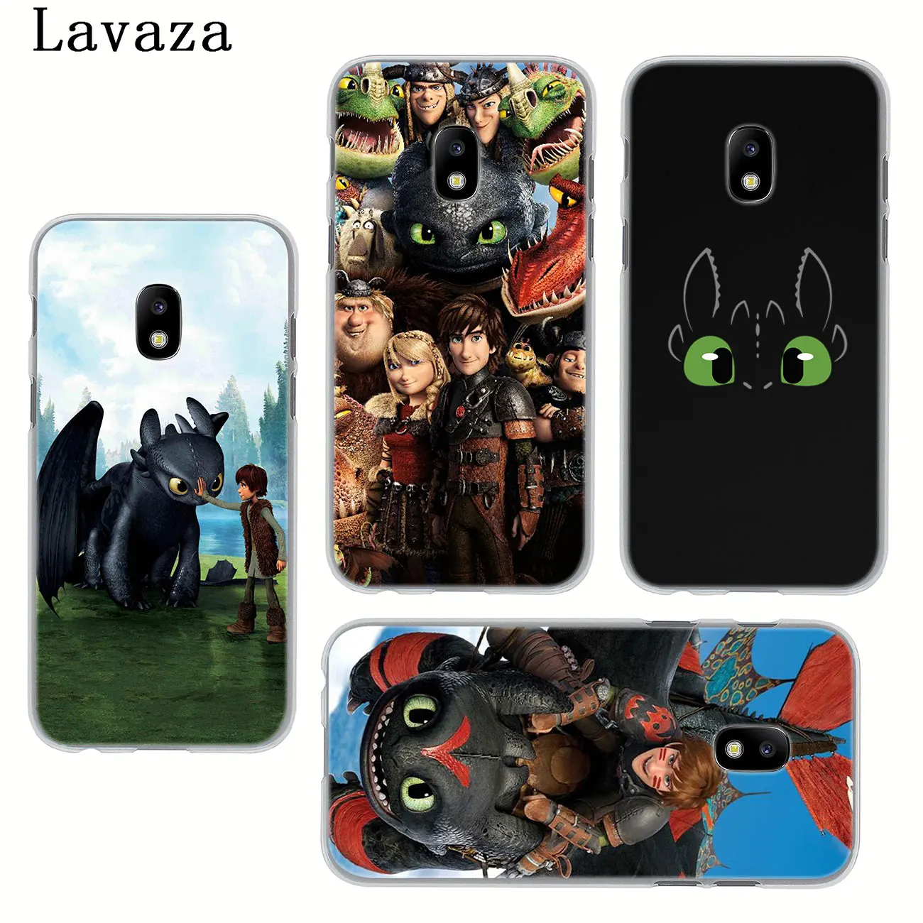 Милый чехол для телефона Lavaza с беззубным поездом и драконом Samsung Galaxy J8 J7 Duo J6 J5 J4 Plus