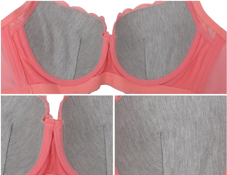 Лидер продаж 2016 пикантный бюстгальтер большого размера с чашками пуш ап|plus size