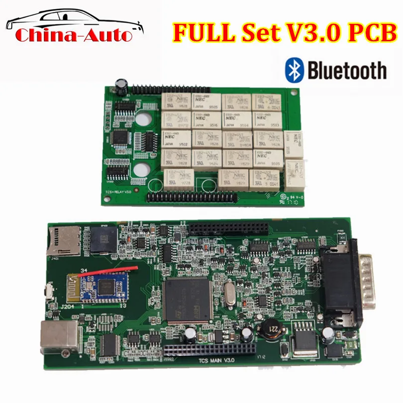 3 шт./лот OBDIICAT V3.0 PCB 2015 R3/2016 с Keygen новый VCI TCS сканер Bluetooth obd OBD2 автомобильный