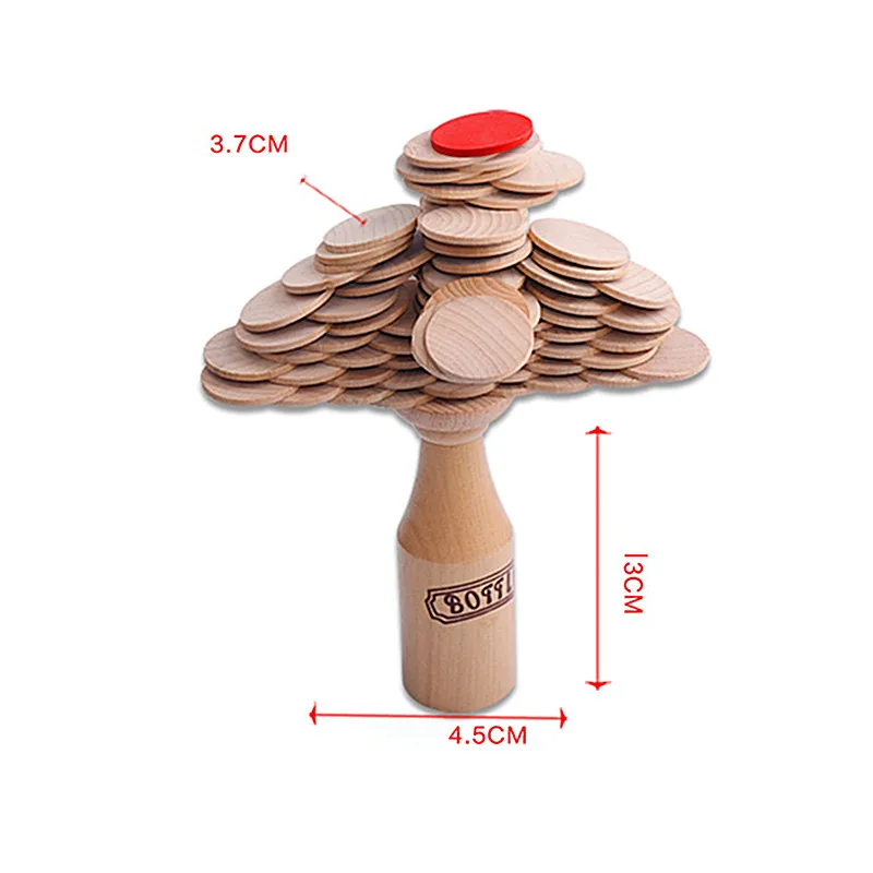 Деревянный игрушечные кирпичи дети вызов головоломки Jenga игрушечная палка клуб