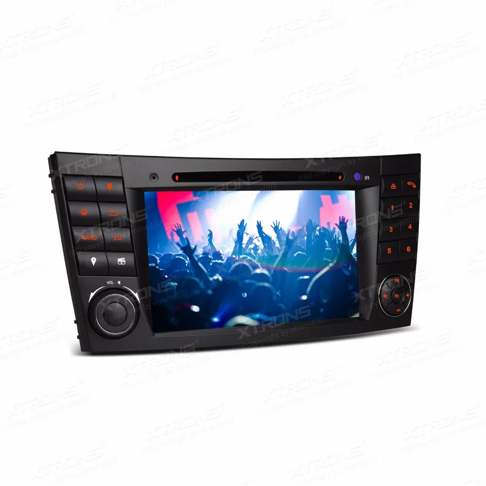 Автомагнитола XTRONS для Mercedes Benz E Class W211 E200 E220 E240 E270 E280 2002 2008 7 дюймов 2 din с DVD плеером GPS