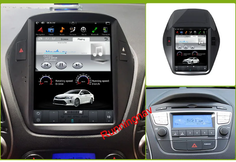 10 4 &quotTesla Тип Android Fit HYUNDAI TUCSON IX35 2009 2010 2011 2012 2013 2014-Автомобильный dvd-плеер навигация gps