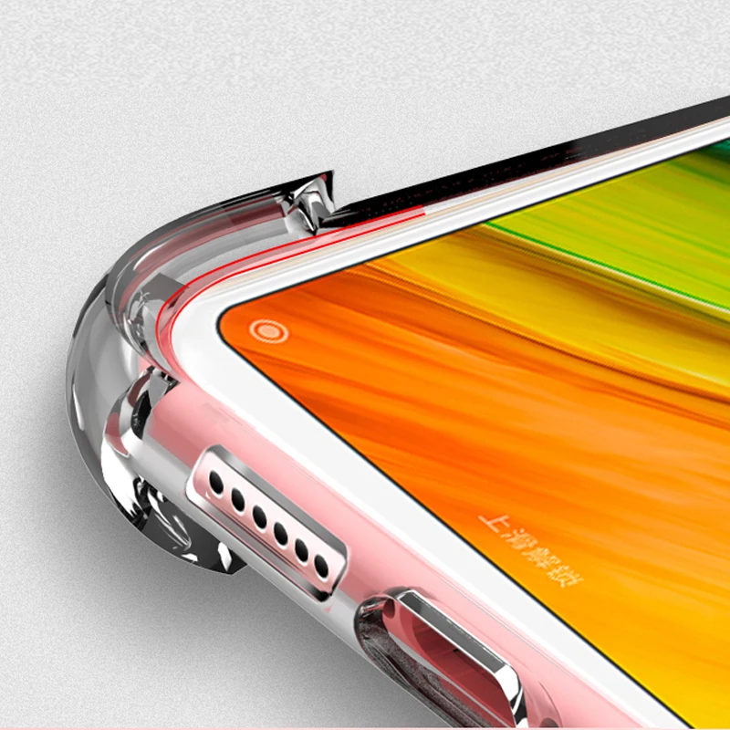 Ultra Thin Slim shockproof for xiaomi redmi 5 plus case cover transparent soft TPU phone coque Xiaomi Redmi |