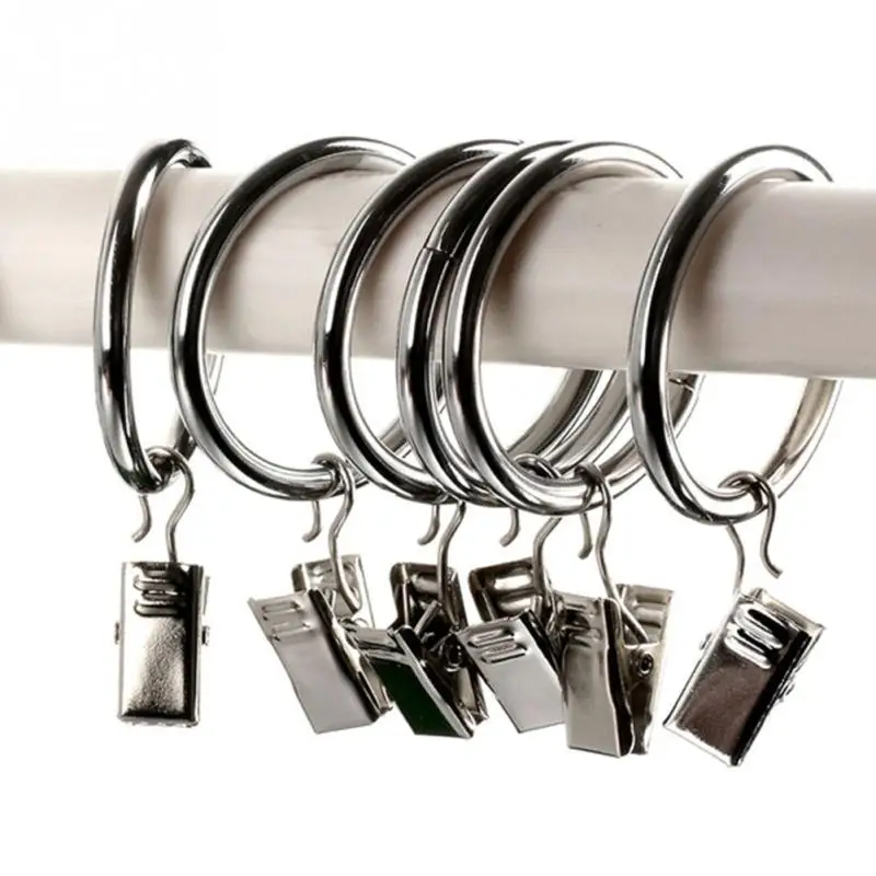 10 шт. прищепки из нержавеющей стали крюк зажимы для белья портативный