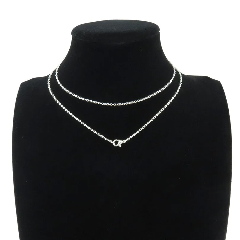 Серебряный чокер R1792 в стиле панк с крестом ангела Иисуса ожерелье для воротника