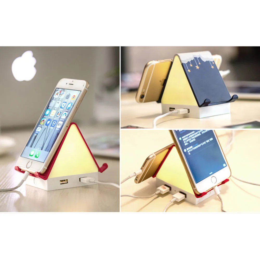 Многофункциональный USB светильник для зарядки креативный держатель подставка