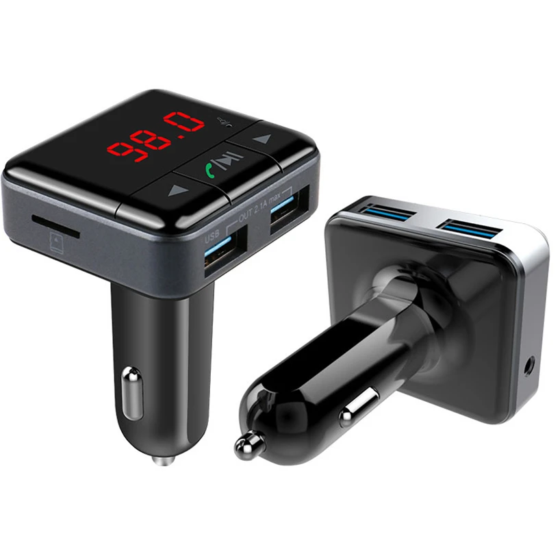 Bluetooth автомобильный комплект MP3 fm-передатчик радио BC12B Aux поддержка телефона