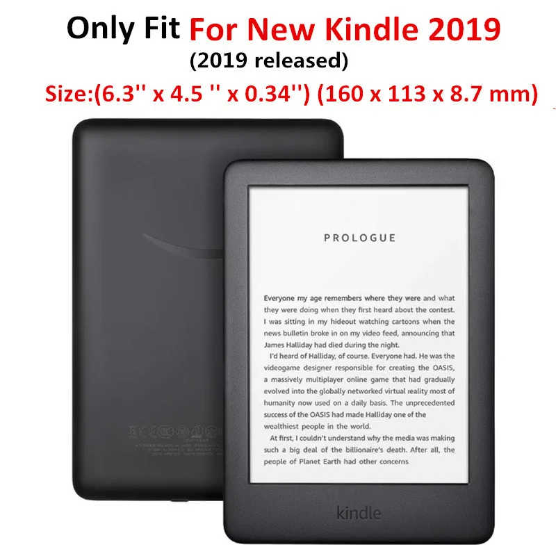 PU кожаный чехол для Kindle Paperwhite 10th, умный чехол для всех-New Kindle Paperwhite, выпущенный с держателем ручного ремня