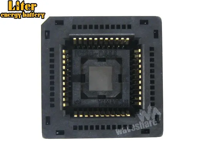 PLCC44 IC120 0444 306 PLCC Yamaichi IC тестовый разъем адаптера программирования 1 27 мм Шаг Live