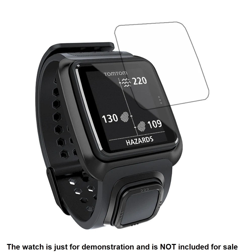 3x прозрачная защитная пленка для ЖК экрана TomTom Golfer GPS Смарт часы аксессуары|skin