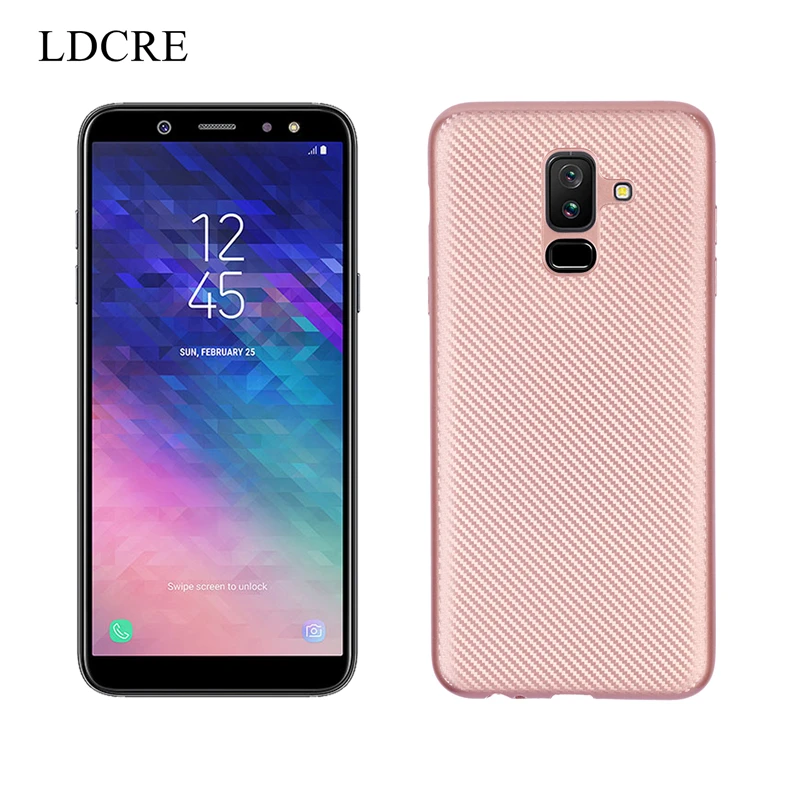 Чехол для samsung Galaxy A6 Plus 2018 мягкий силиконовый резиновый чехол телефона |