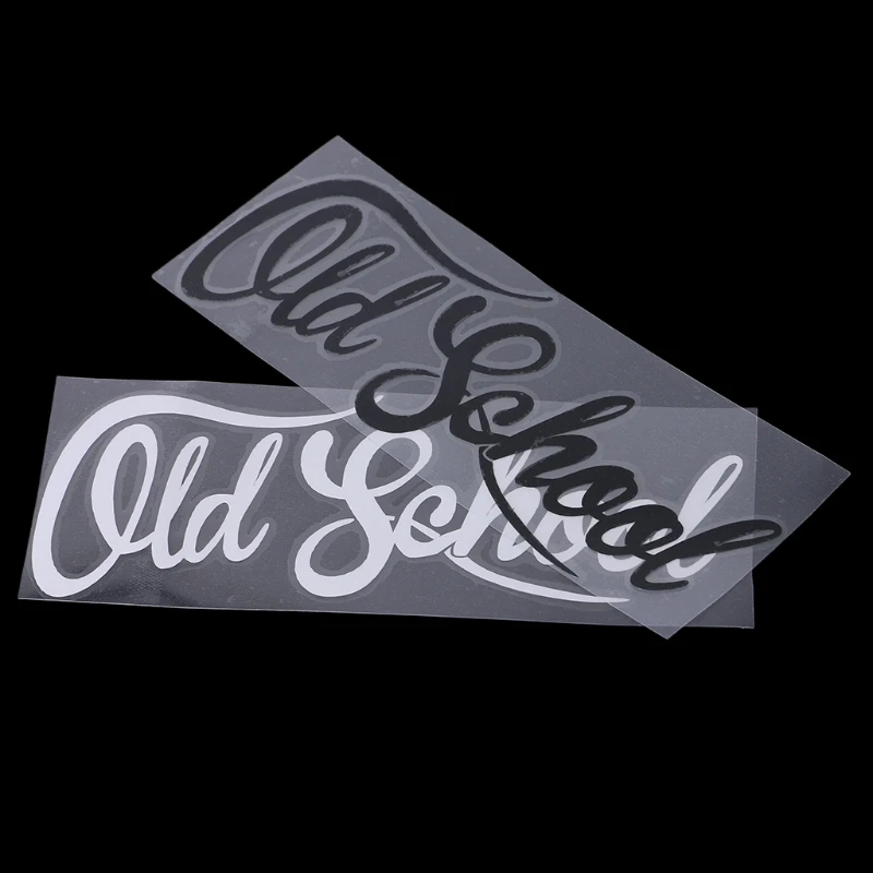 

19x7CM OLD SCHOOL Vinyl Custom Classic Car Styling Decal Sticker Car Accessories