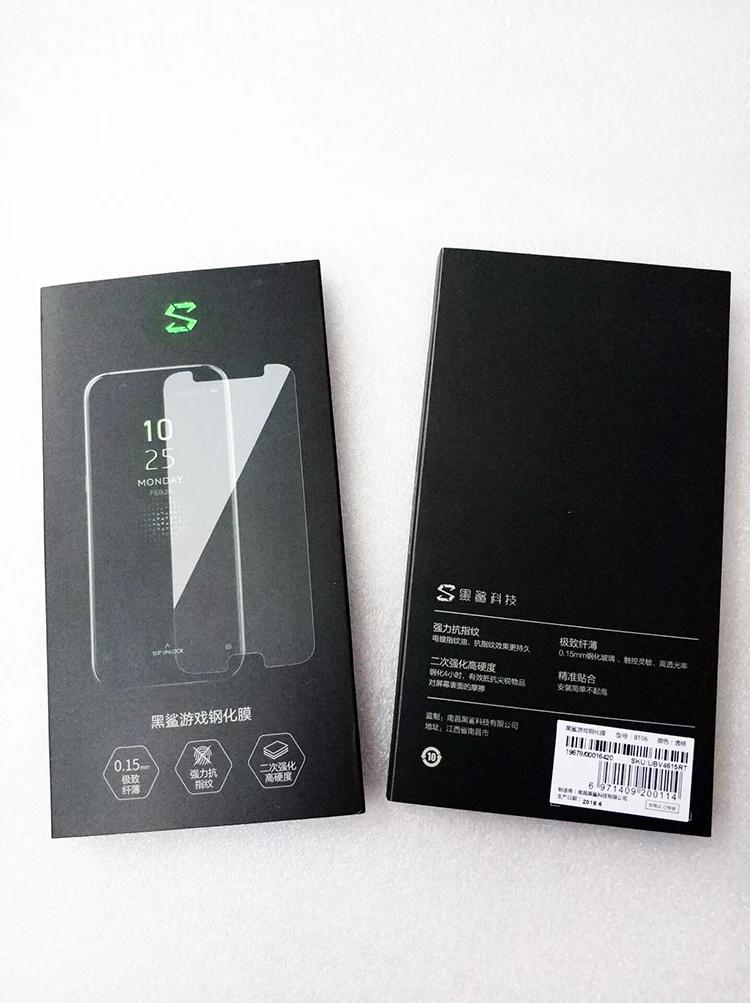 Оригинальный протектор экрана Xiaomi black shark мягкая пленка гибкое стекло