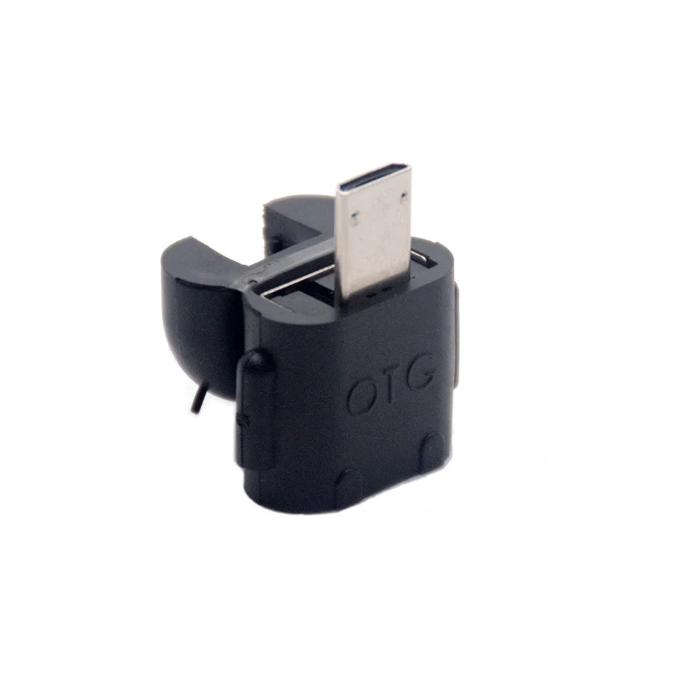 1/2/5 шт. Портативный мини микро USB OTG адаптер в форме робота Android многоцветные для