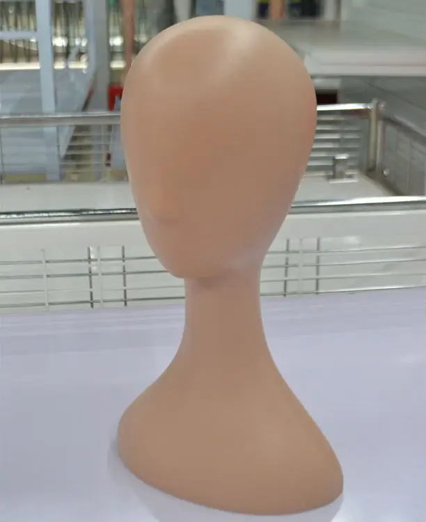 

Free Shipping!! Fashionable PP Head Model Plastic Mannequin Head Manikin On Promotion