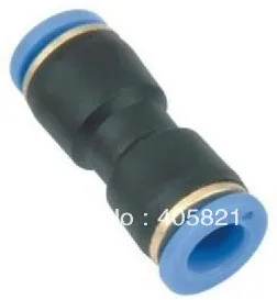 

Quick Connectors 16mm to 16mm OD Tubing One Touch Straight Union Fittings PU-16MM