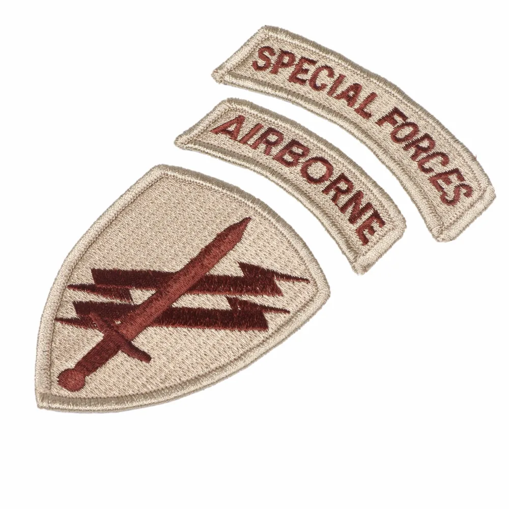 

US ARMY SAND COLOUR SPECIAL FORCES AIRBORNE ARMBAND PATCH