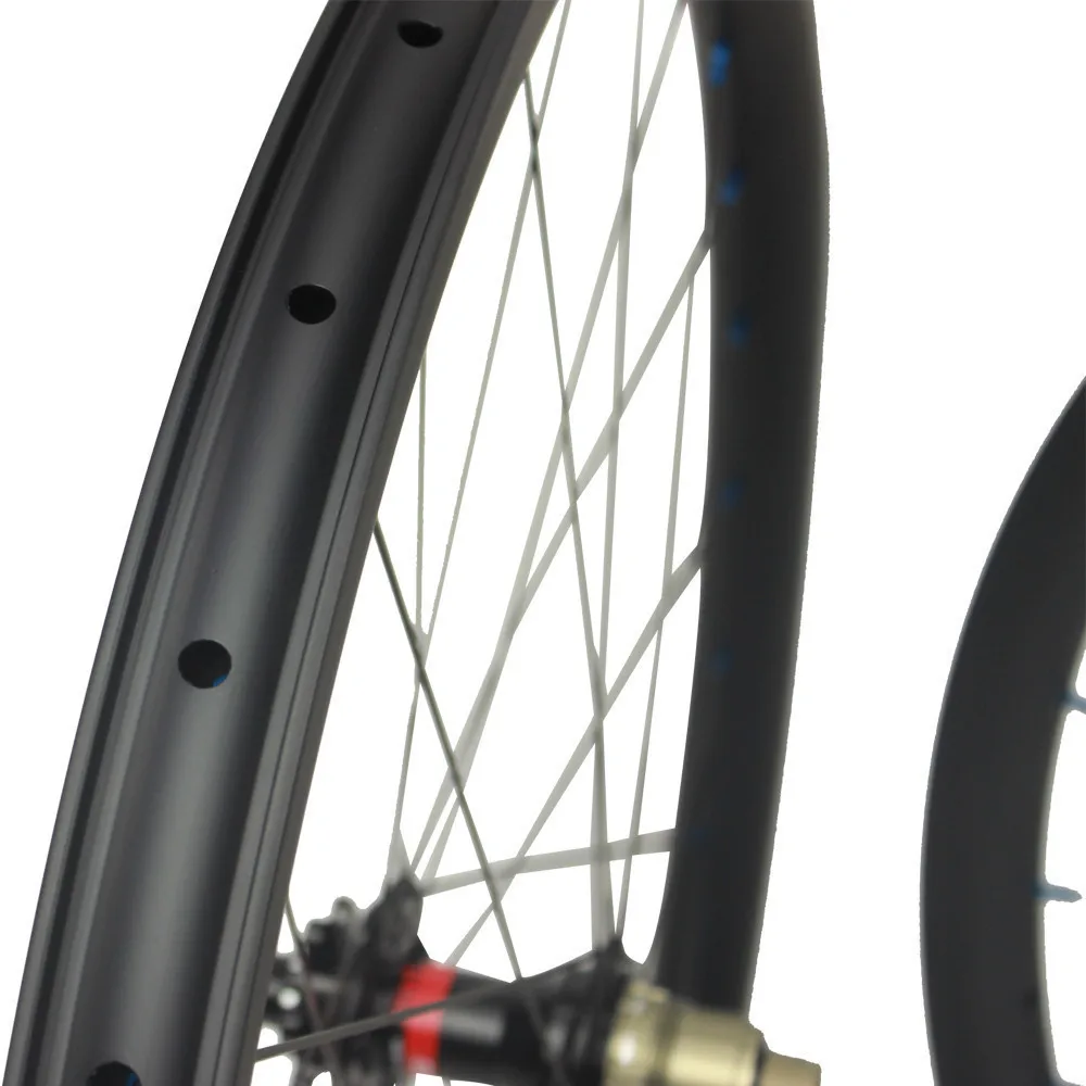 29er MTB углеродное колесо 36*24 мм бескамерный готов XC/AM комплект колес для горного
