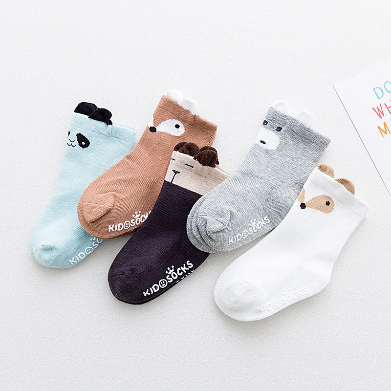Новинка 2019 года носки для новорожденных унисекс хлопковые весенние нескользящие