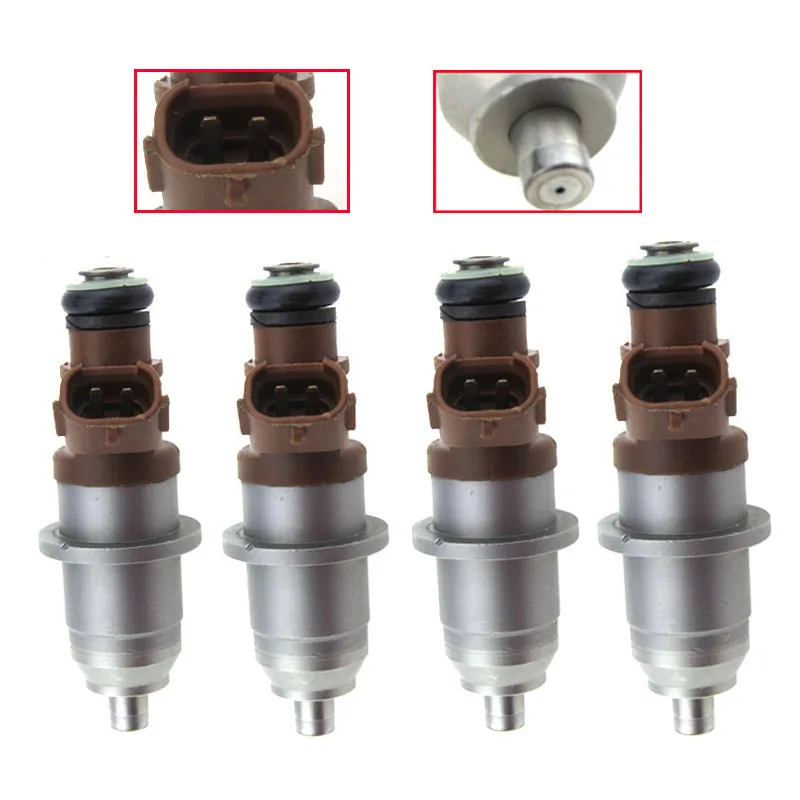 4 PSC E7T05072 MR560553 Топливная форсунка работа для Mitsubishi Pajero IO Space Wagon Galant H76W N84W EA3A EA7A