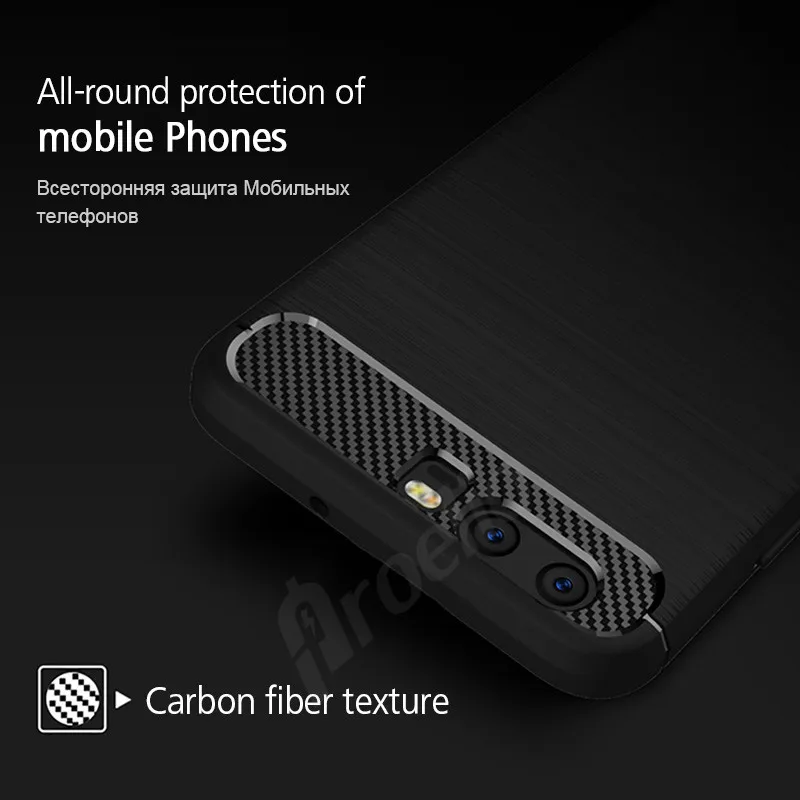Proelio ударопрочный телефон полный чехол для Huawei p9 P10 Lite Мягкие TPU Чехол плюс p10