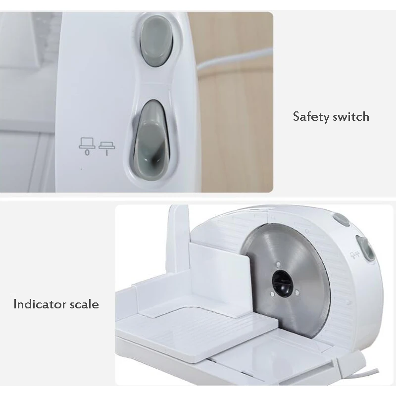 Mini Type Meat Shredding Machine Household Electric Cutting 0-15mm Grinder Slicer | Бытовая техника