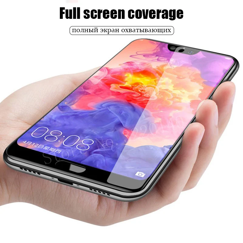 Для huawei P20 Pro закаленное стекло 9 H полное покрытие для Lite Защитная пленка экрана