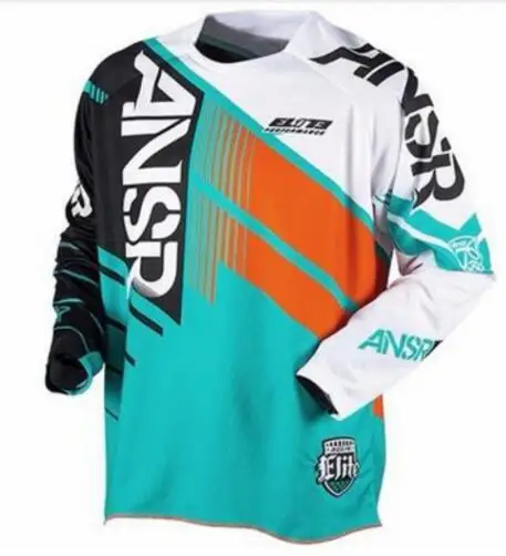 2019 DH Downhill moto Mountain Bike long Sleeve motocross jersey mtb Uniform Shirt | Спорт и развлечения