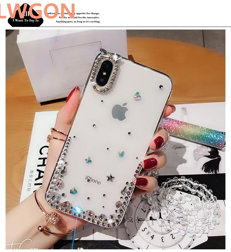 Для huawei nova 2 S 2i 3 3i 3e plus чехол со стразами ручной работы кристалл алмаза Bling Чехлы