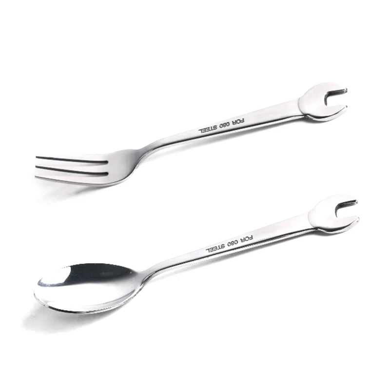 Ложка-вилка из нержавеющей стали для фруктов | Дом и сад