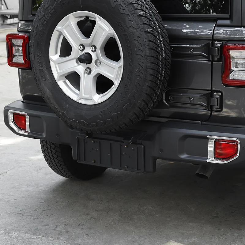 For Jeep Wrangler Rear Bumper Fog Light Decorated Frame Cover 2018 ACA116 | Автомобили и мотоциклы
