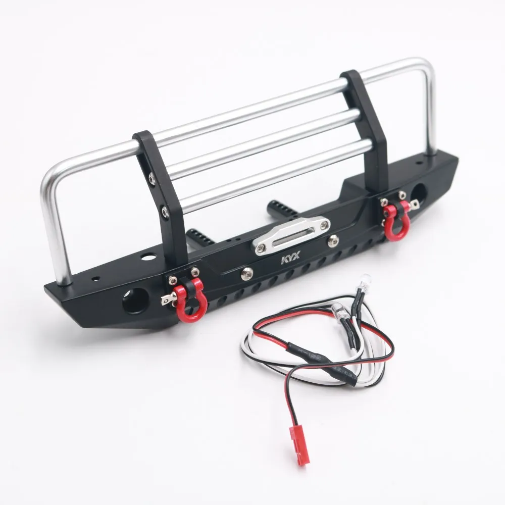 KYX гоночный Сплав передний задний бампер набор для 1/10 RC Гусеничный автомобиль осевой SCX10 II 90046 Traxxas trtrx4
